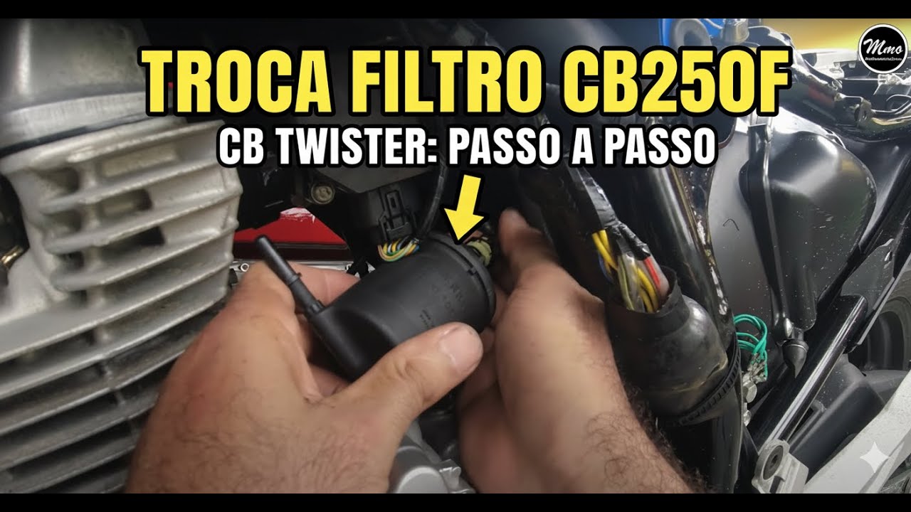 Como Trocar o Filtro de Combustível da CB Twister 250 (2016-2022
