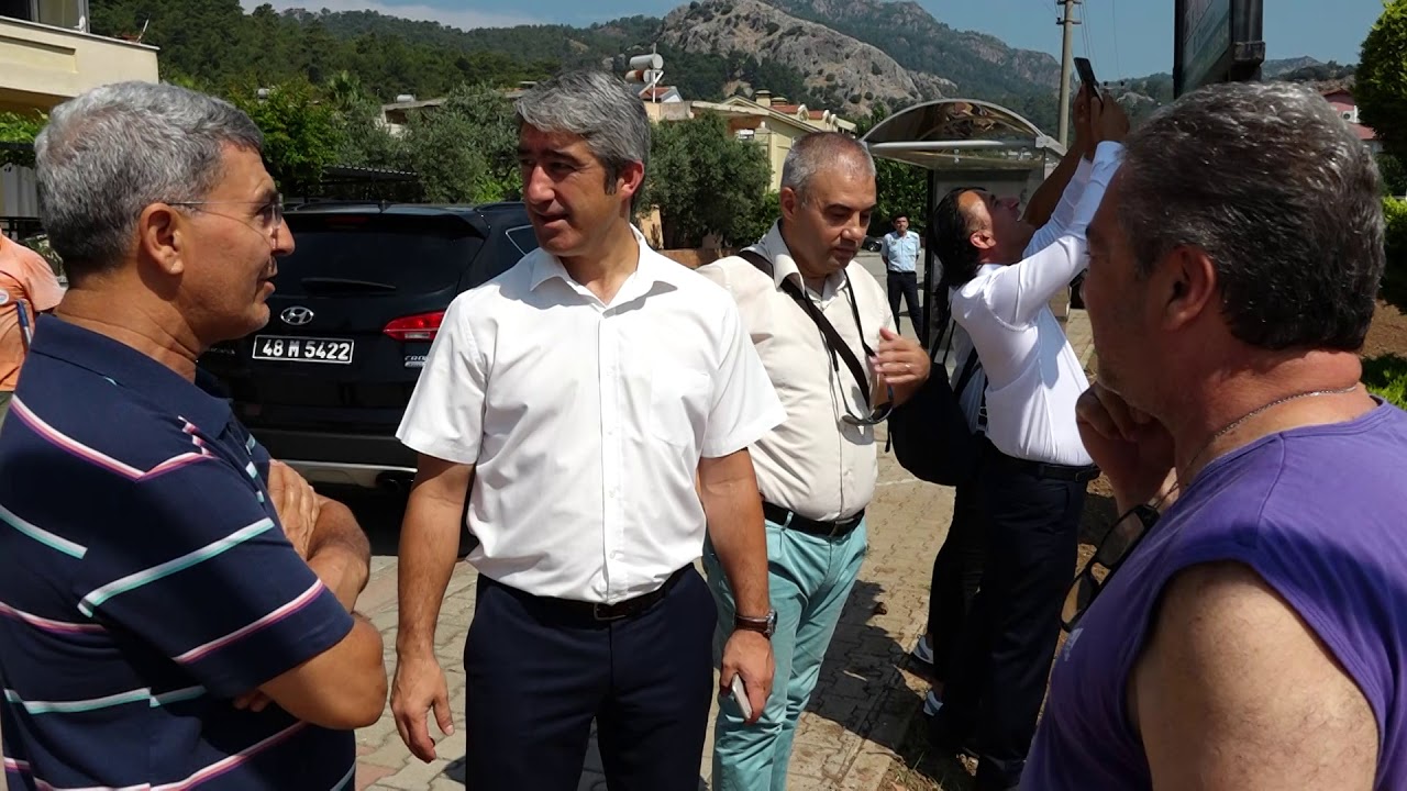 #mehmetoktay #marmaris BAŞKAN MEHMET OKTAY PARK ÇALIŞMALARINI DENETLEDİ