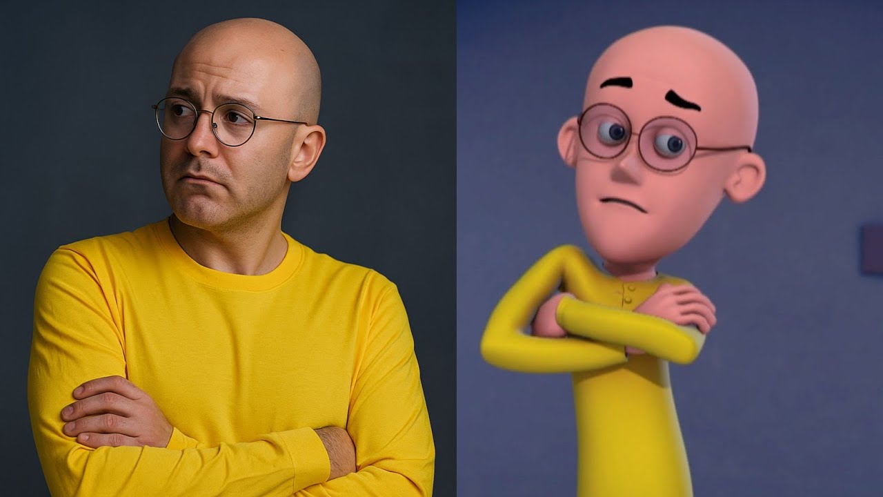 Motu Patlu Characters In Real Life