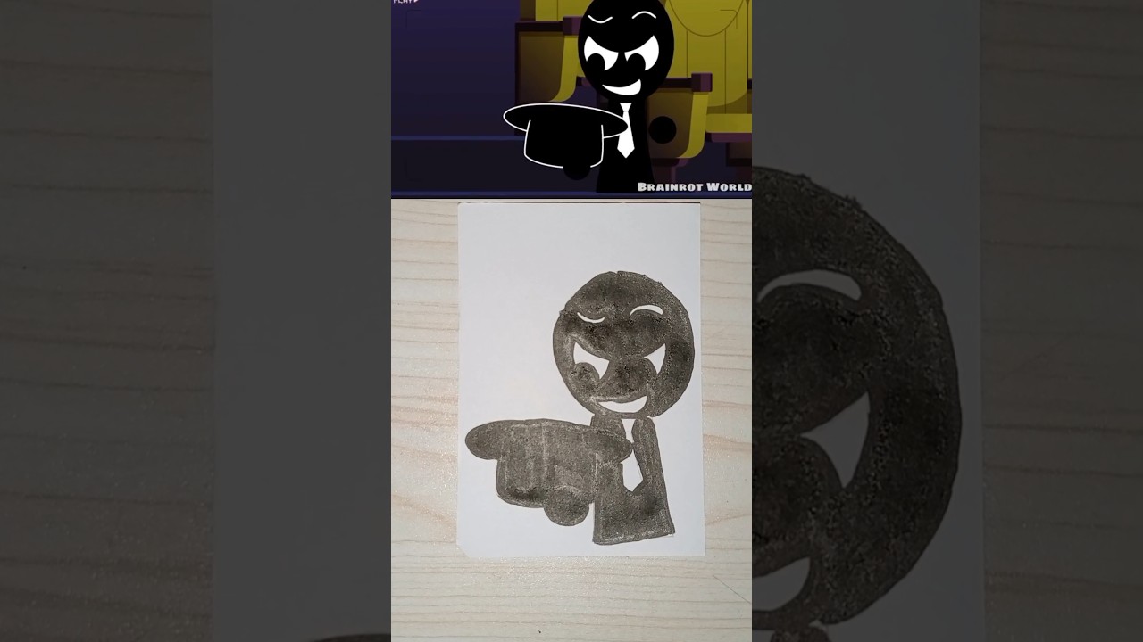 Что в шляпе мистера Блэка? #sprunki #animation #shorts