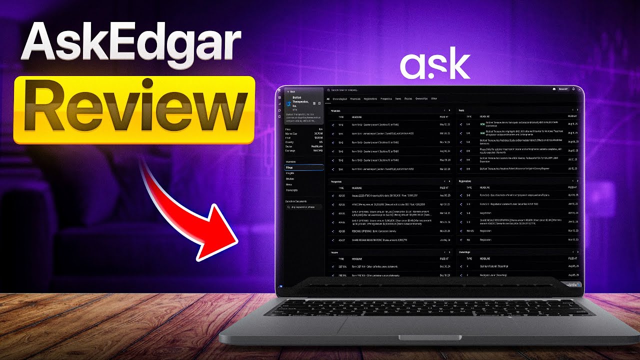 AskEdgar Review - An In-Depth Look at This SEC Filings Tool