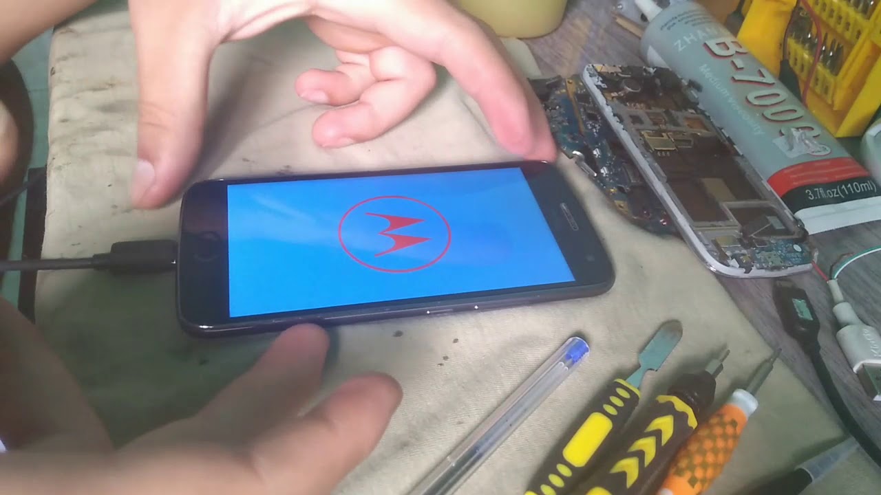 Moto G5/G5plus/G5s/G5splus Travado na Logo, (Resolvido)