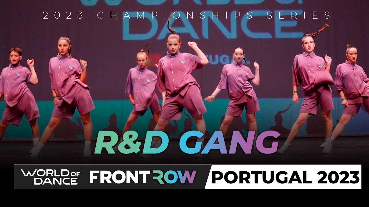 R&D GANG | 3rd Place Junior Team Division | FrontRow | World of Dance Portugal | #WODPT23