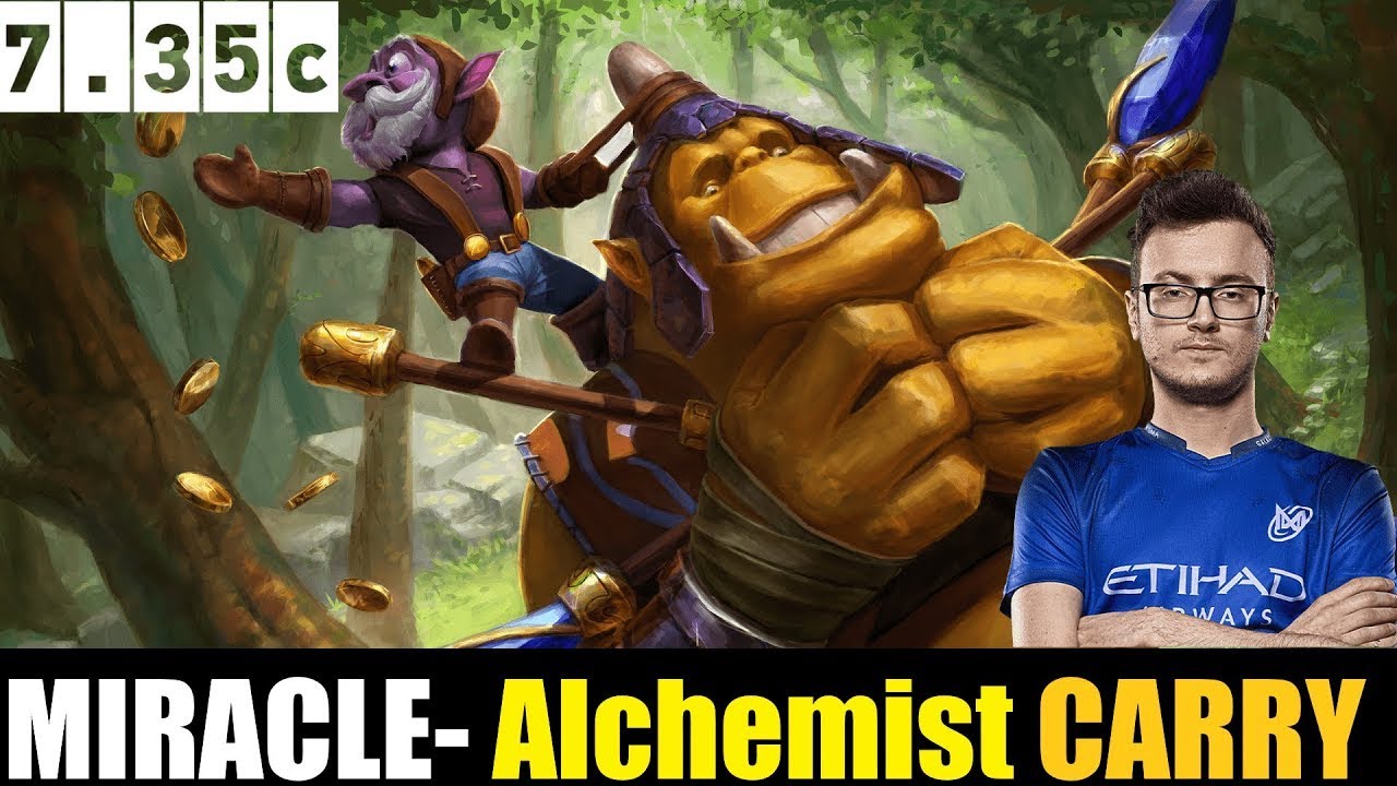🔥MIRACLE- [Alchemist] HC 7.35C - DOTA 2 HIGHEST MMR #dota2     #dota2gameplay   #miracle
