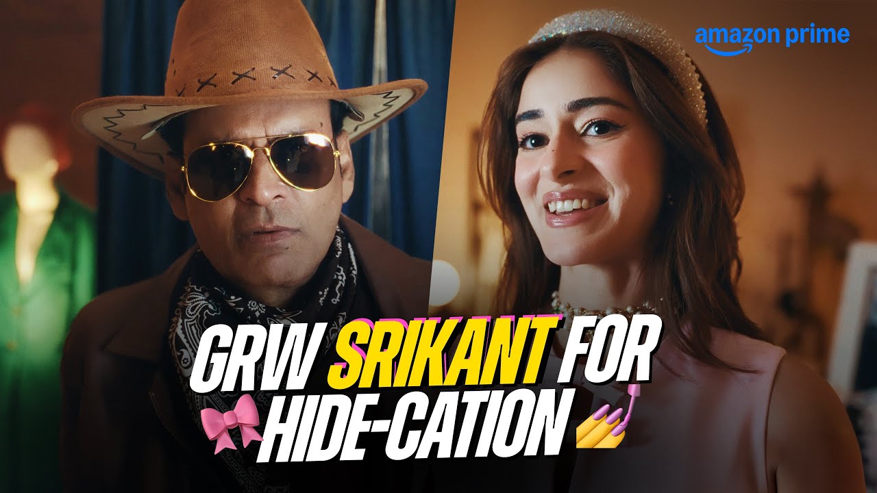 When Srikant Tiwari Met Bae for Hide-cation Look😎 | The Family Man Season 3 | Prime Video India