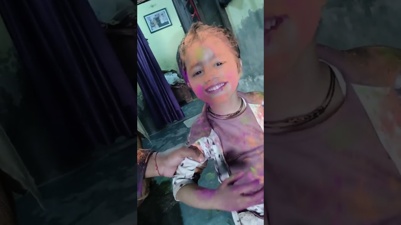 March 2026 Holi Masti with family 