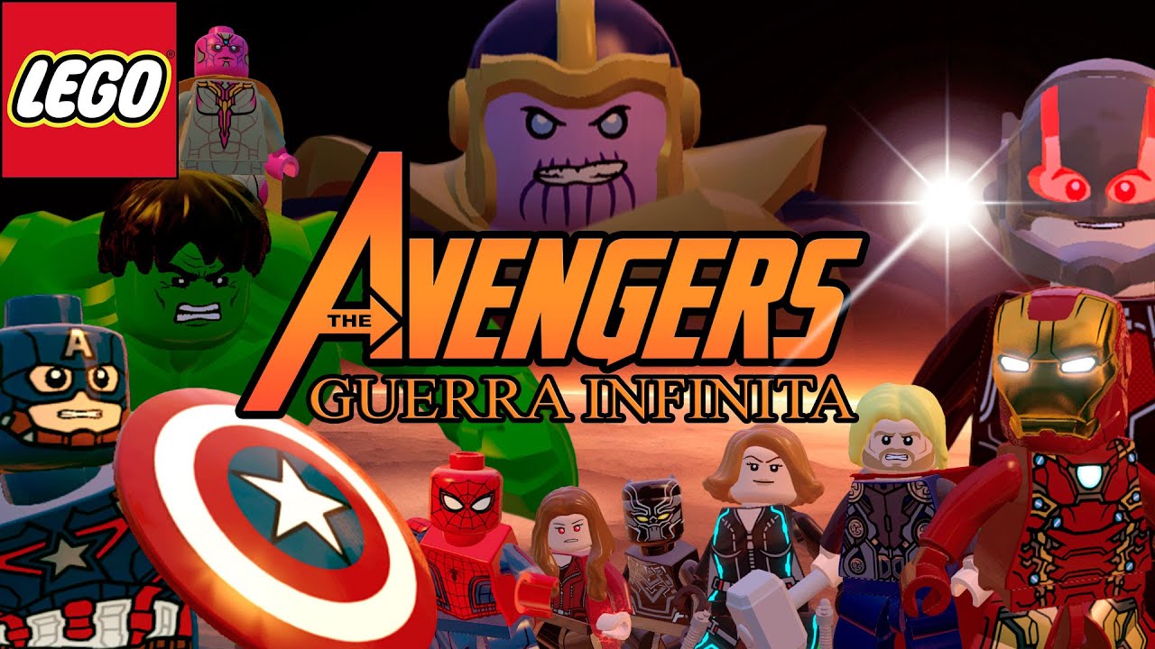 LEGO Marvel Vingadores - Guerra Infinita | Vingadores VS Thanos em Briga de Herois #35