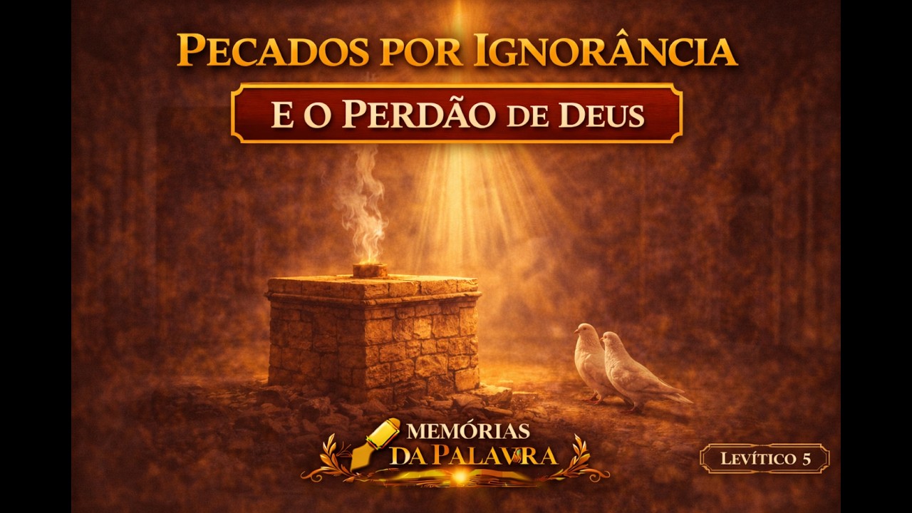 Pecados por Ignorância e o Perdão de Deus | Levítico 5 | Memórias da Palavra