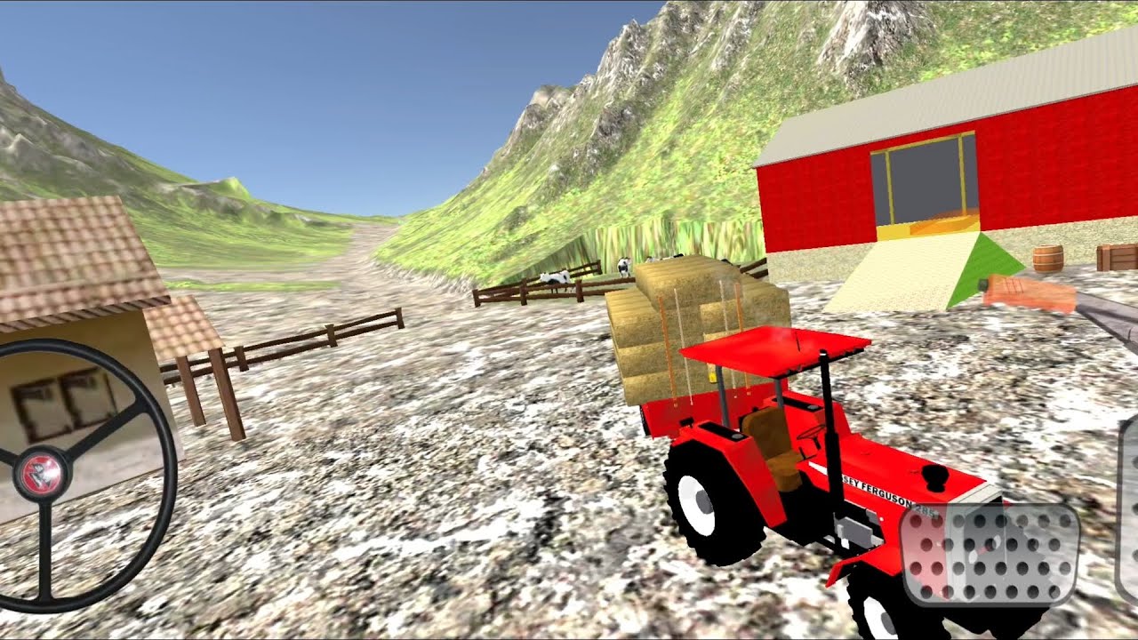 GAME TRACTOR FOREST TURKISH STYLE BALE TRASPORT SIMULATOR GAMES MOBILE 