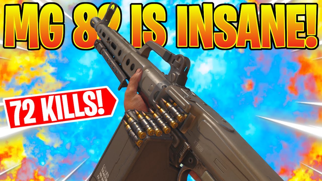 The *NEW* MG 82 LMG is INSANE! (72 Kill Gameplay) - Cold War Season 4