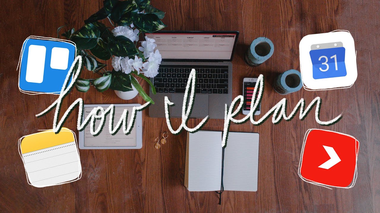 How I PLAN MY LIFE | digital planning in Trello, TeuxDeux & Google Calendar