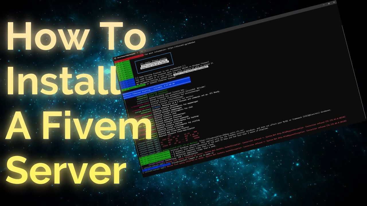CREATE Your Own FiveM Server in 2025!