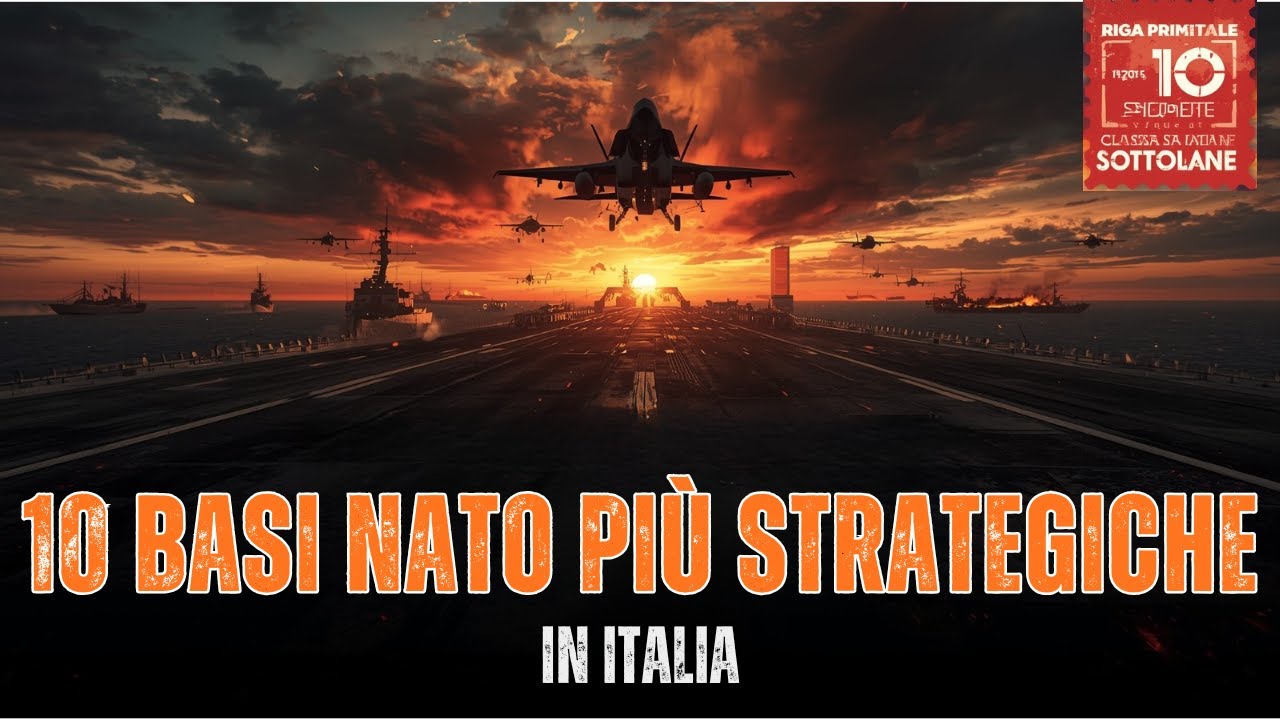 Classifiche Segrete Le 10 basi NATO pi&ugrave; strategiche in Italia 2025