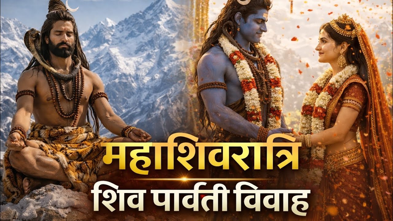 महाशिवरात्रि : 🚩शिव पार्वती विवाह कथा🙏🏻