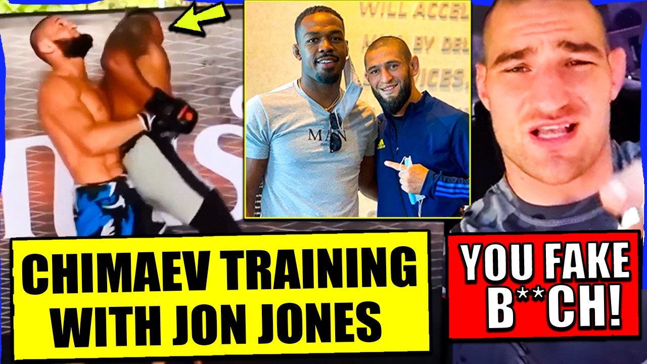 Khamzat Chimaev TRAINING with Jon Jones for Strickland fight, Strickland NOT HAPPY with Jones!