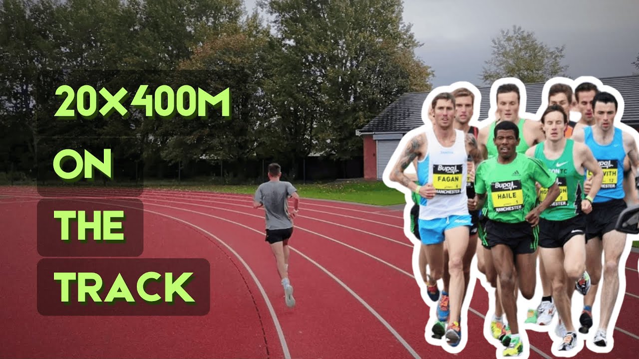 20x400m Track Session With 45 Seconds Recovery