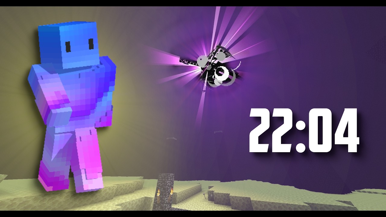 My First Sub 25 Minecraft Speedrun