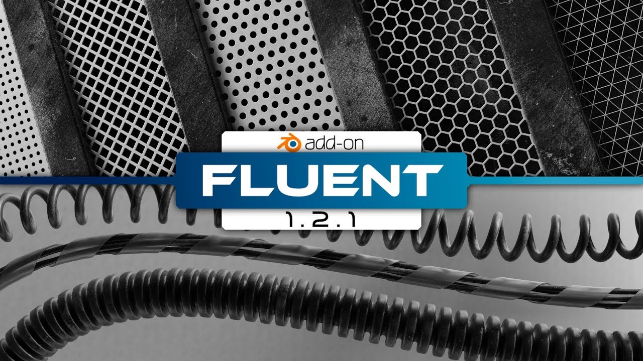 Fluent 1.2.1 - simple, fast, and powerful grid and wire creation in Blender