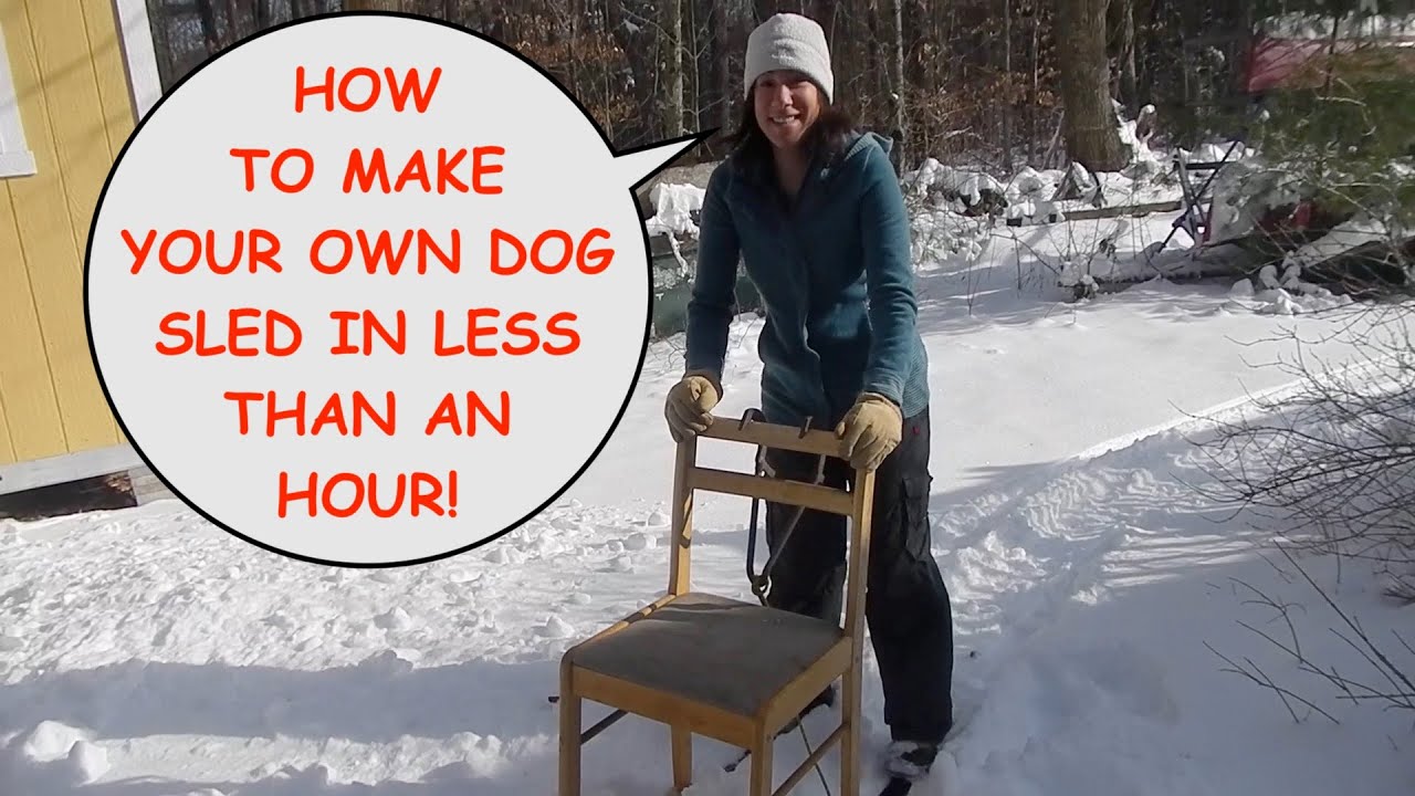 Make Your Own Dog Sled in Less Than an Hour Part 1: Episode #65