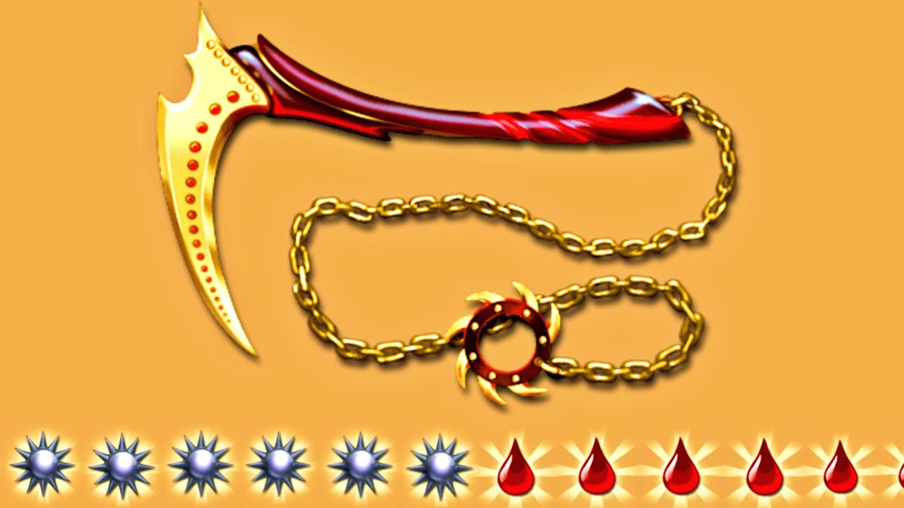 Shadow Fight 2 Blood Reaper(Kusarigama) with Infinite Bleeding and Damage Return Enchantments