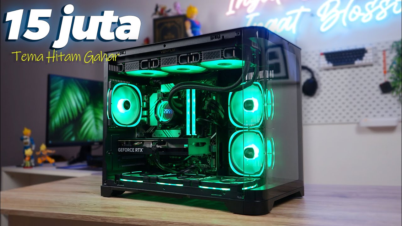 Rakit PC 15 Juta DDR5 Warna Hitam!!