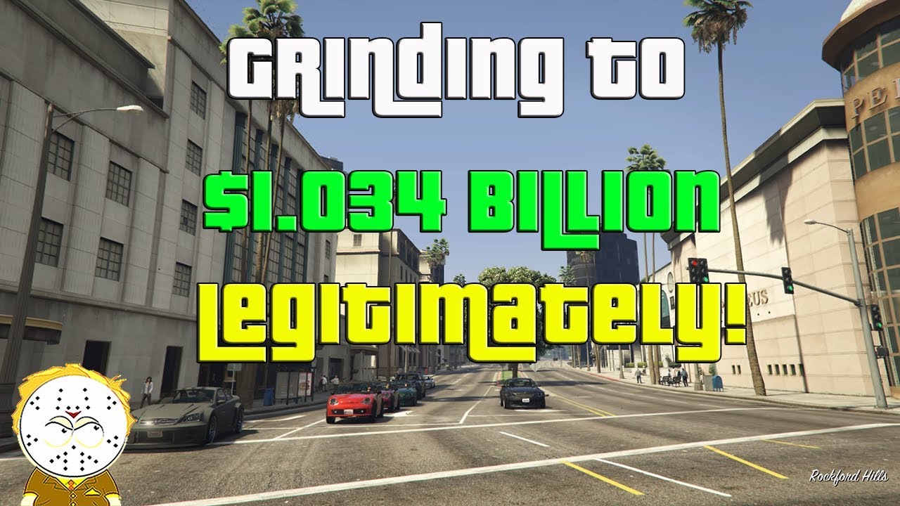 GTA Online Grinding To $1.034 Billion Legitimately And Helping Subs