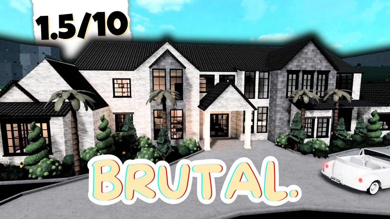 BRUTALLY JUDGING my Fans Bloxburg House Builds!