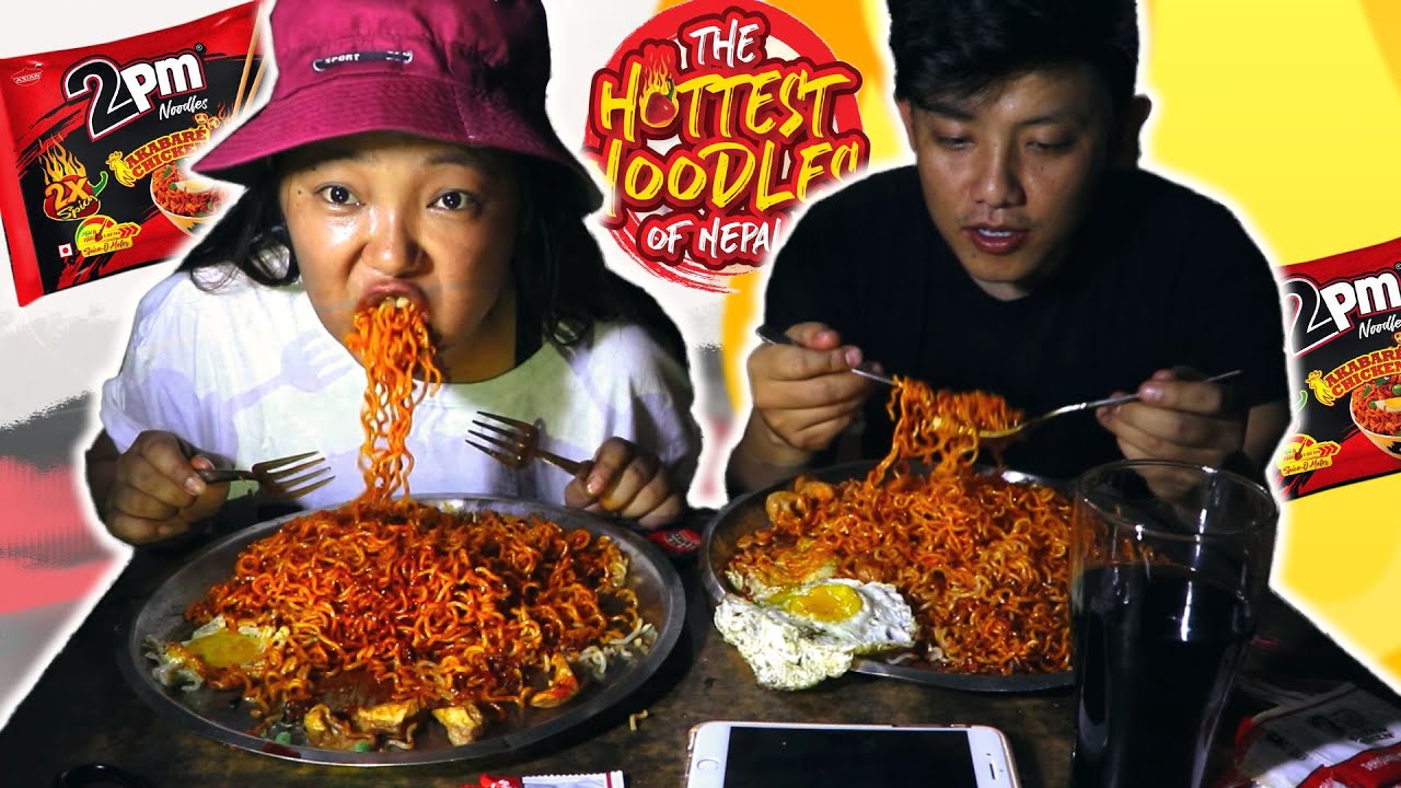10 Packs 2pm Noodle challenge/Mukbang !!! Rungmang vlog