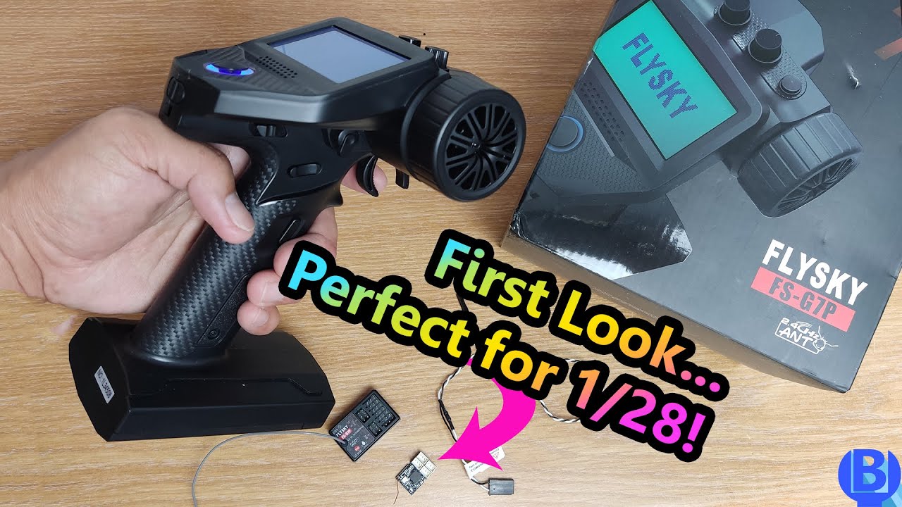 Flysky G7P Unboxing, Latency Test & First Impressions - Perfect for 1/28!