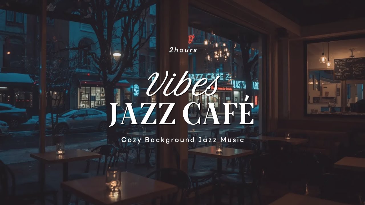 Soft Jazz Atmosphere for Study & Cafe | Two Hours of Gentle Jazz Music