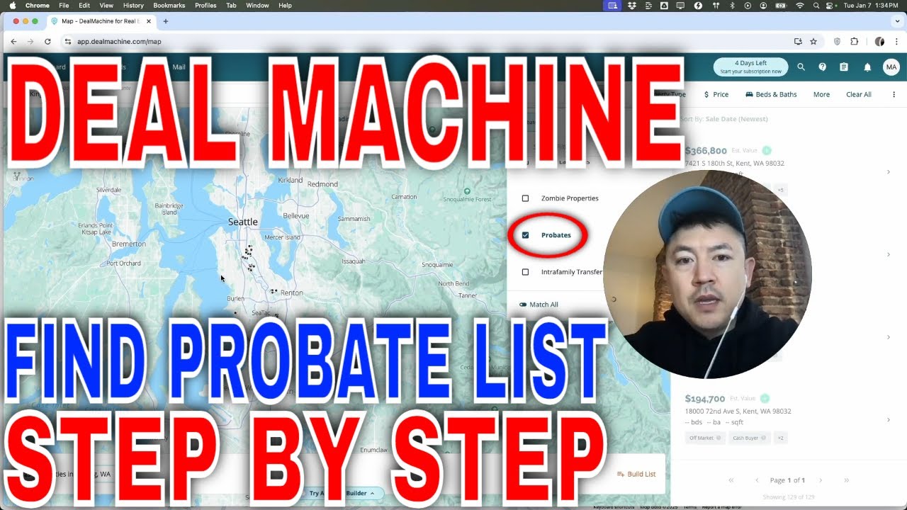 ✅ How To Find Probate List With Deal Machine 🔴