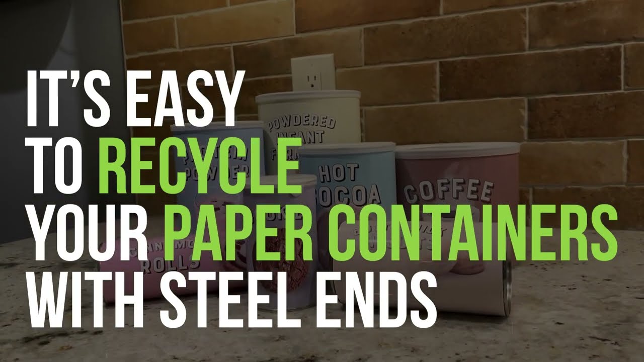 How to Recycle Sonoco’s Rigid Paper Containers (US Audience)