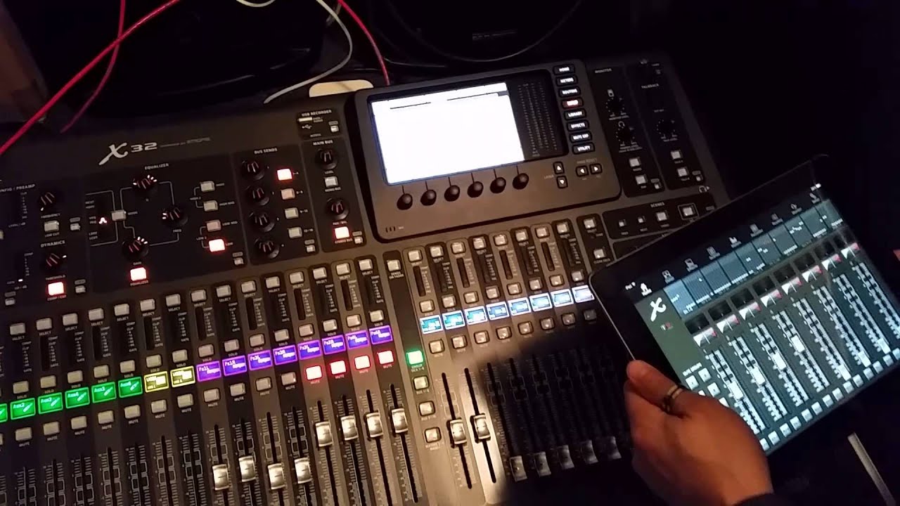 Connecting Airport express to X32 Behringer mixer