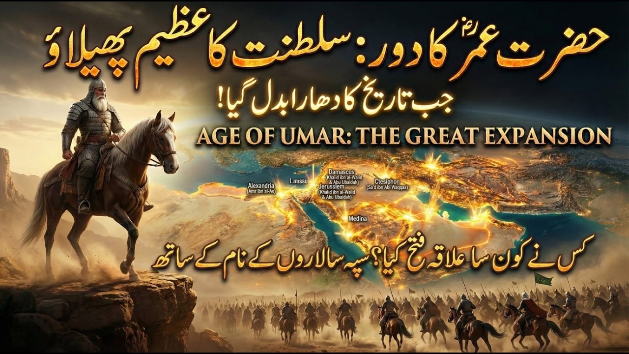 हज़रत उमर बिन खत्ताब की पूरी कहानी | Hazrat Umar Ka Waqia | justice ♎ Of Umar R.A | Islamic video
