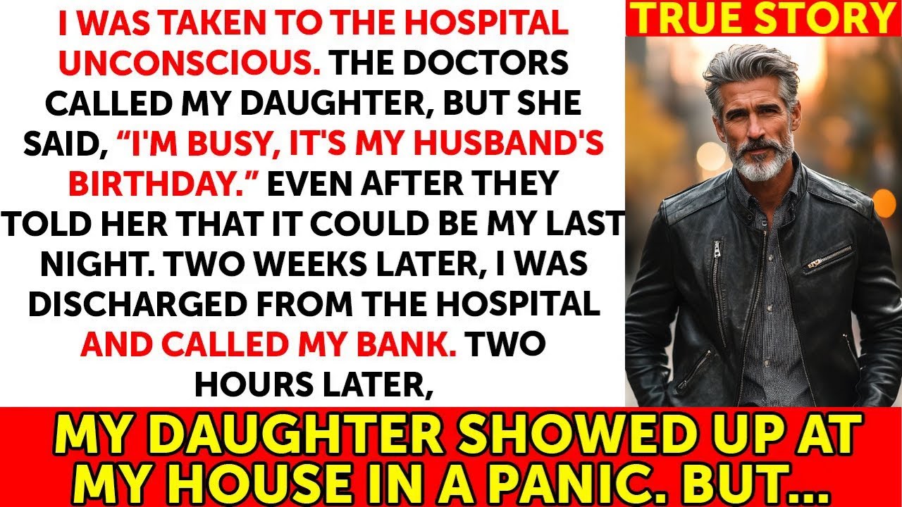 I Was Brought To The Hospital Unconscious. The Doctors Called My Daughter, But She Said, “I'm Busy..