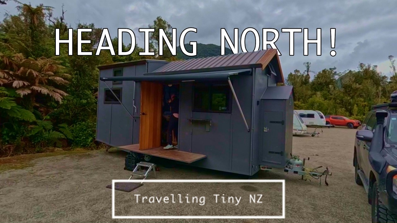 Camping under the Southern Alps in our Tiny House | West Coast Glaciers!