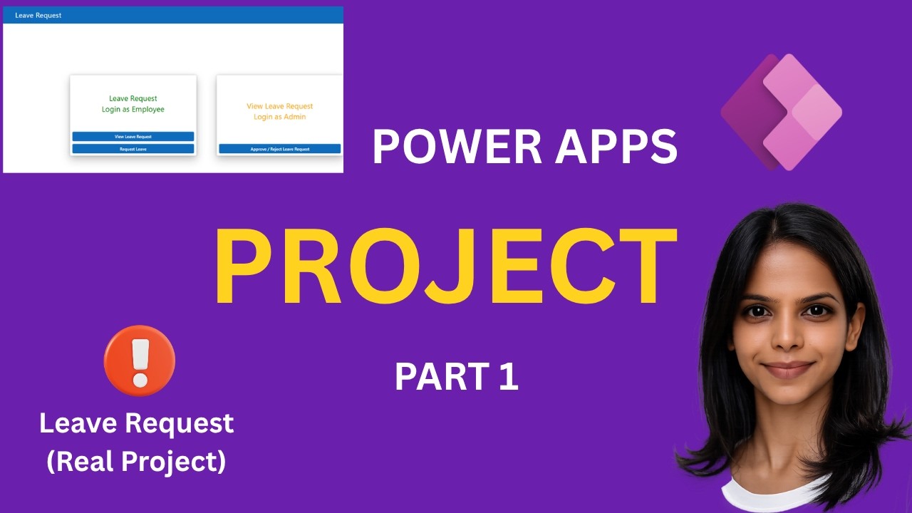 Build Leave Request App in Power Apps | Part 1 (UI + Forms + Validation)