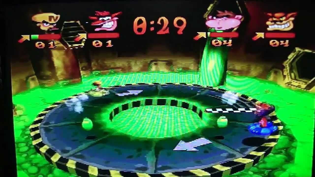 Crash Bash Gameplay!! Crash vs Cortex HD