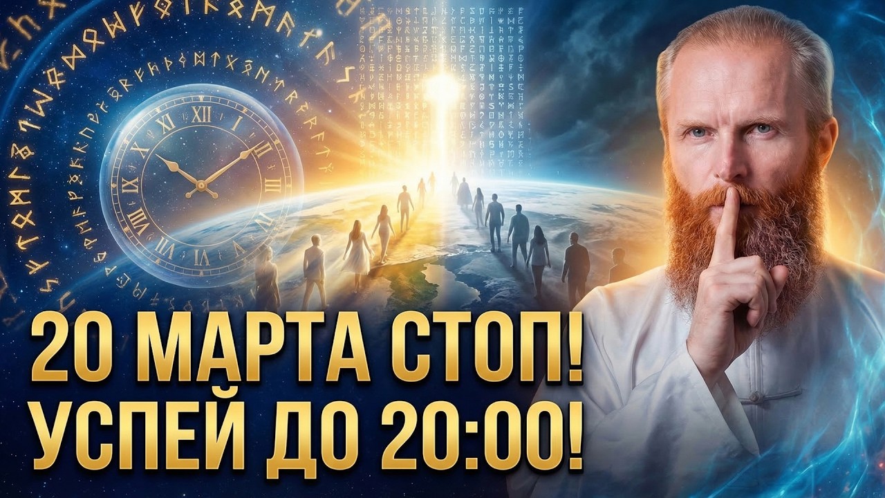СРОЧНО сделайте это 20 МАРТА! Всего 1 день, который решит ВСЁ!