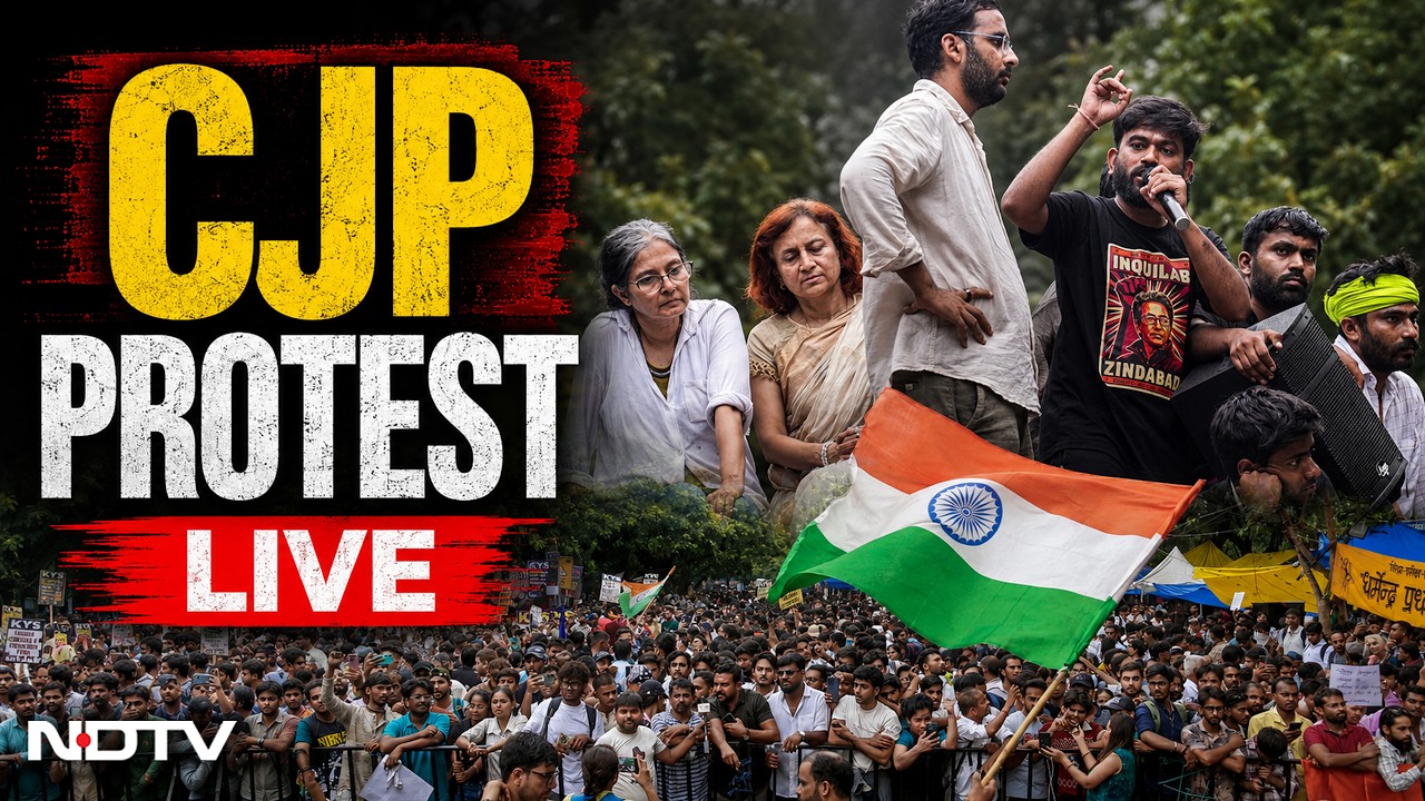 CJP Protest LIVE | Abhijeet Dipke | Heavy Security At Jantar Mantar As Protest Intensifies In Delhi