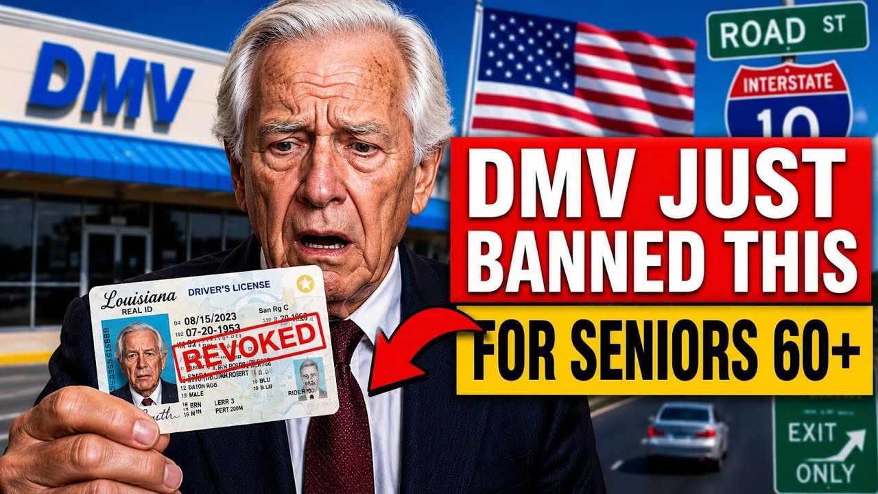 🤯 NEW DMV RULE FOR SENIORS OVER 60 &mdash; This Could Affect Your License in 2026
