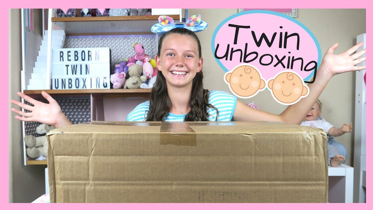 Twin Reborn Unboxing 👶🏼👶🏼 Realistic Doll Opening