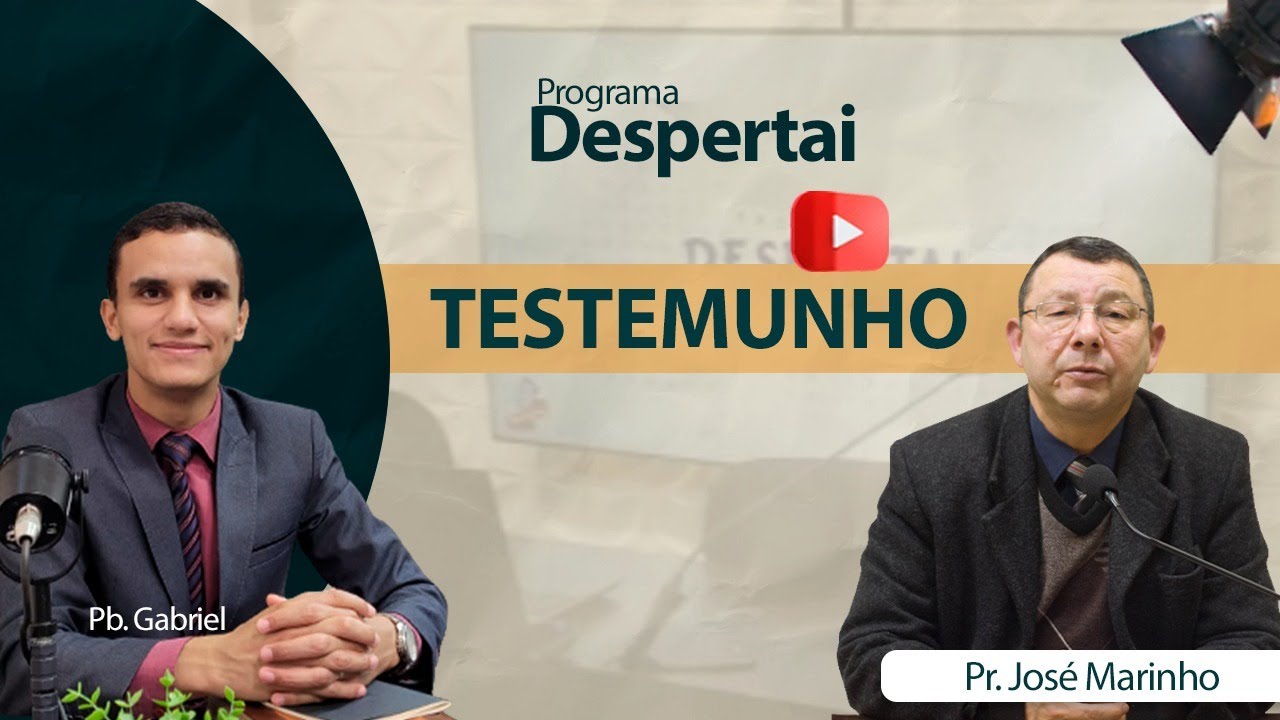 Entrevista com Pastor Marinho | PROGRAMA DESPERTAI  | 17/10/2022 | Segunda-Feira | @IPJCOFICIAL |