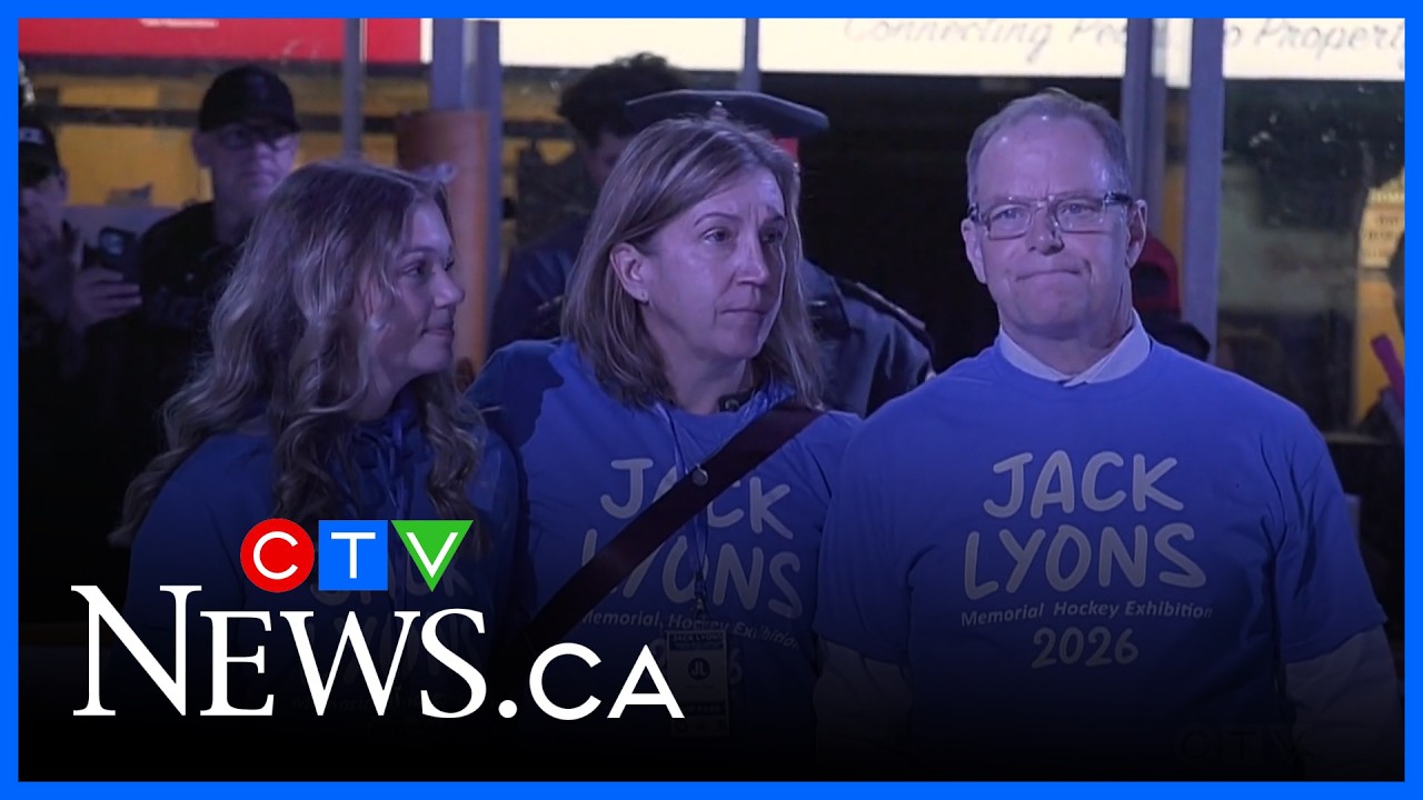 3,000 pack North Bay rink for Jack Lyons Memorial hockey games