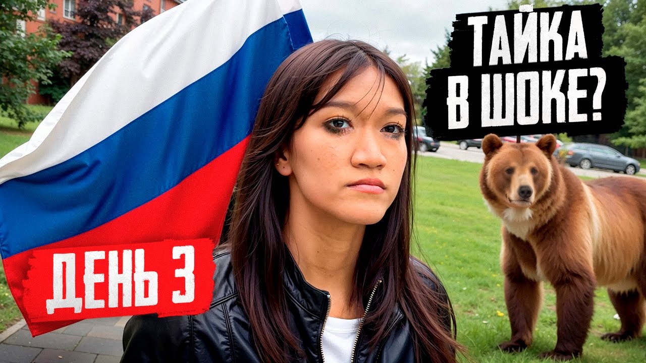 ЗАБРАЛ ТАЙКУ В РОССИЮ! №2  Наша Жизнь в Провинции