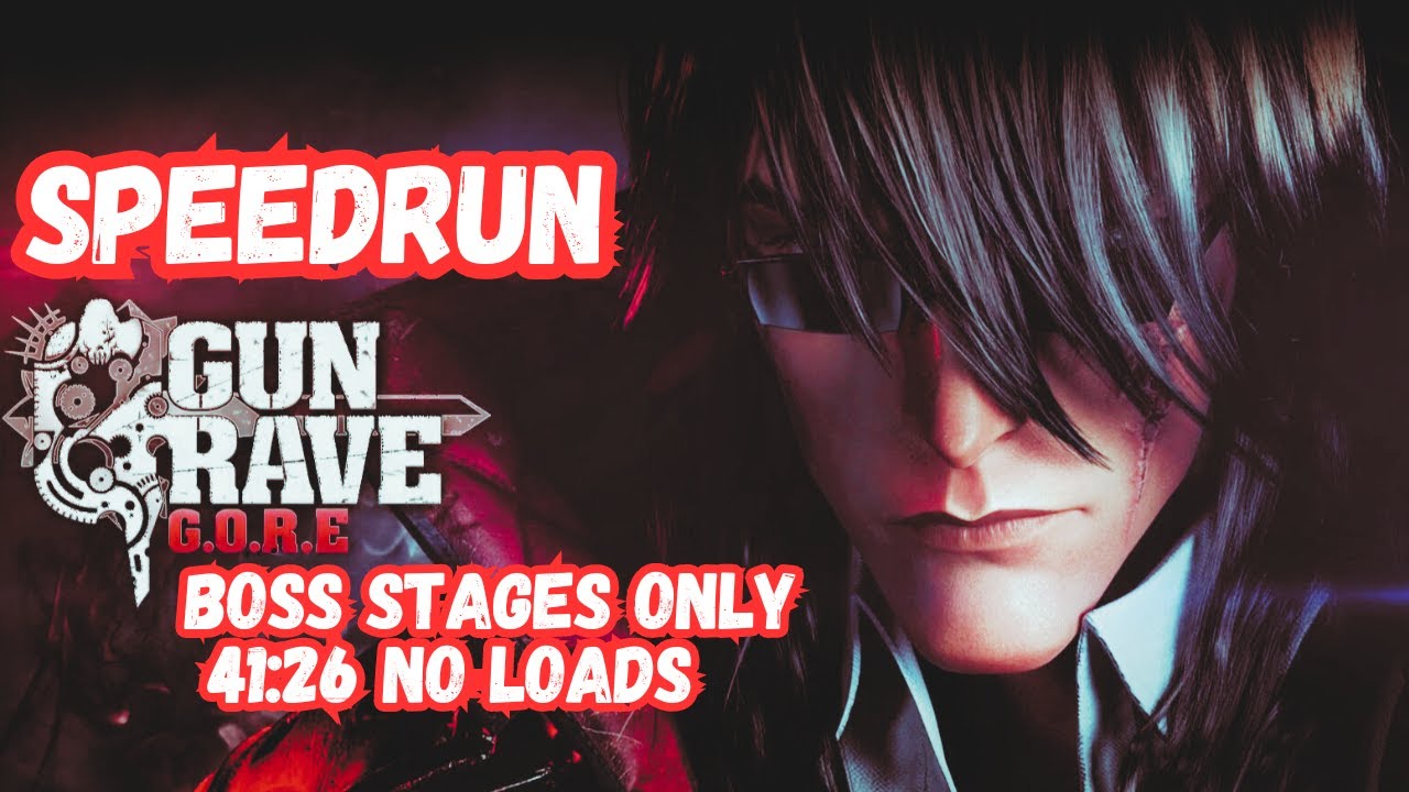 [World Record] Gungrave G.O.R.E. Speedrun - Boss Stages Only: 41:28