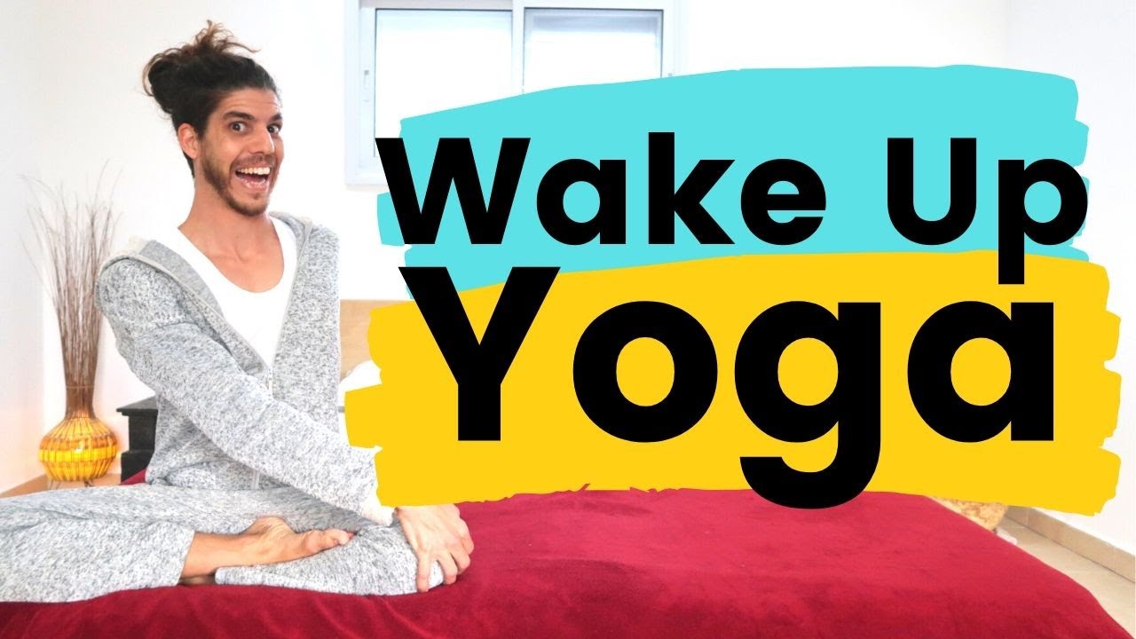 Bed Morning Yoga Routine 🛏 15 Min Simple Morning Yoga Class