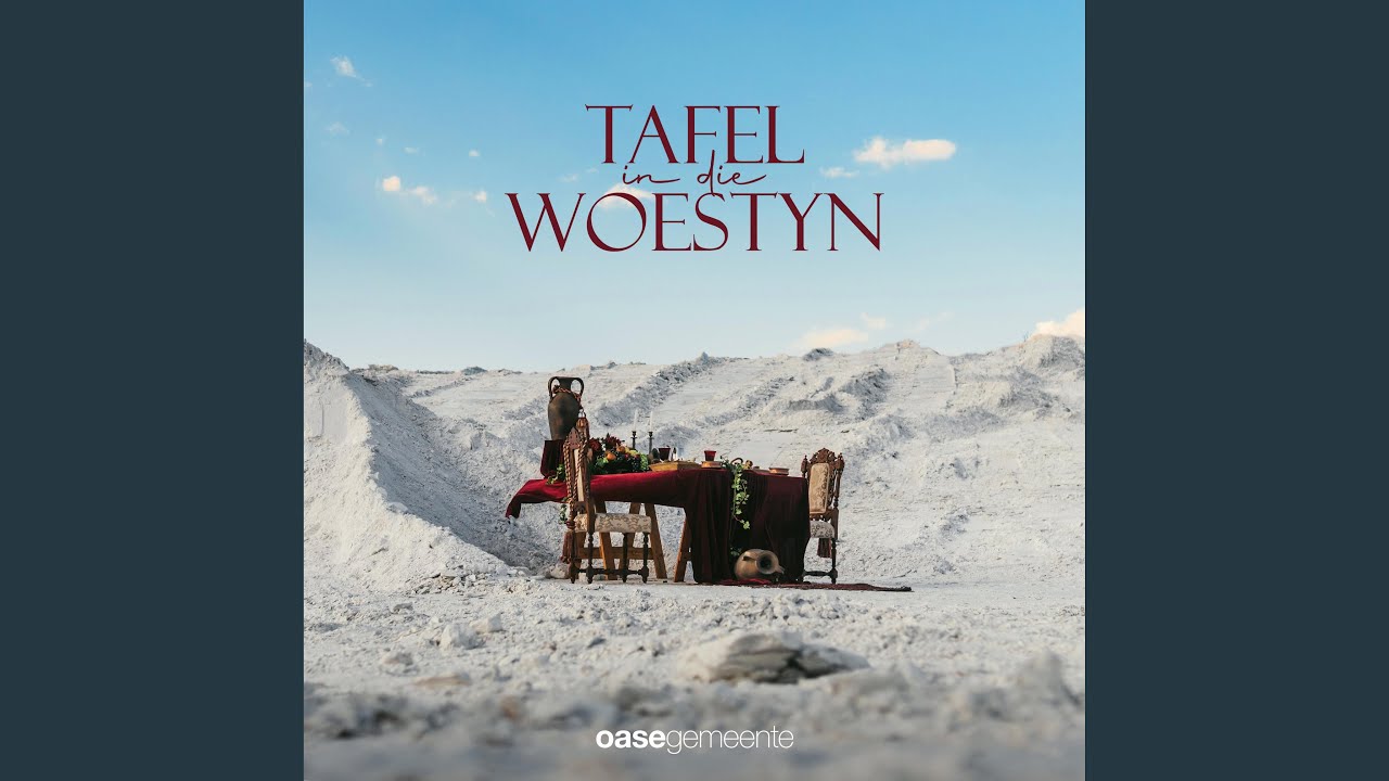 Tafel in die woestyn