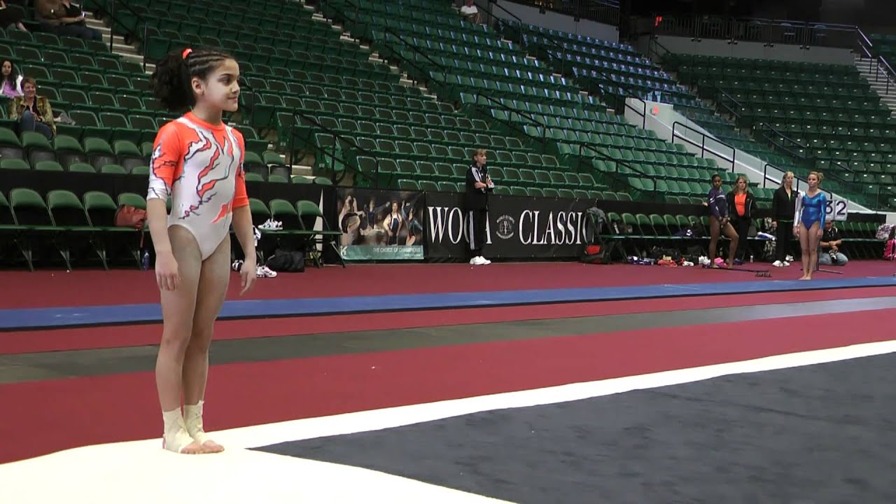 Laurie Hernandez FX Optl. Elite Qual. 2011 WOGA CLASSIC.MTS