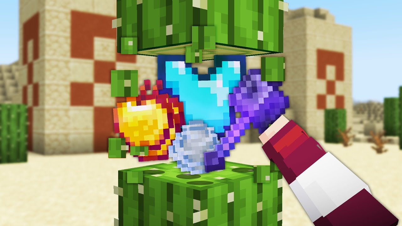 Minecraft UHC but every drop is RANDOM.. again again again..
